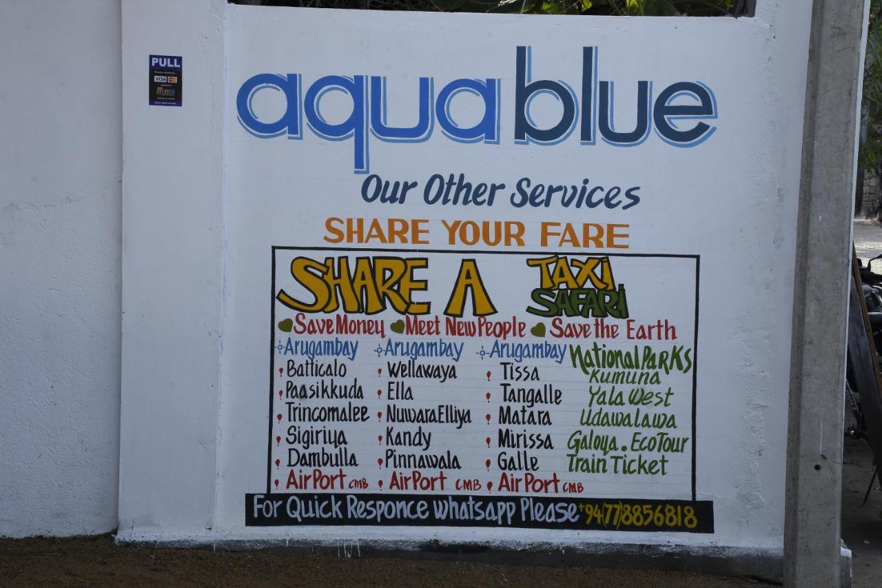 Aqua Blue Hotel Arugam Bay Exterior photo